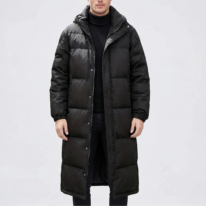 Frostlonge - Long Padded Hooded Winter Jacket