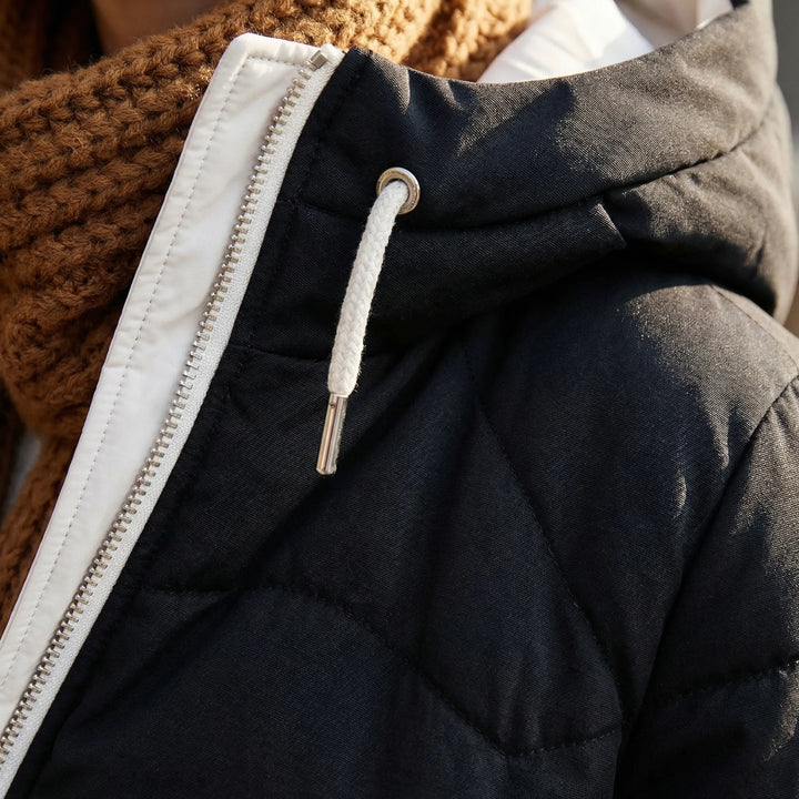 Frostova - Insulated Hooded Long Parka Coat