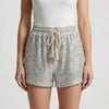 All-Over Sequin High-Waist Shorts for Women