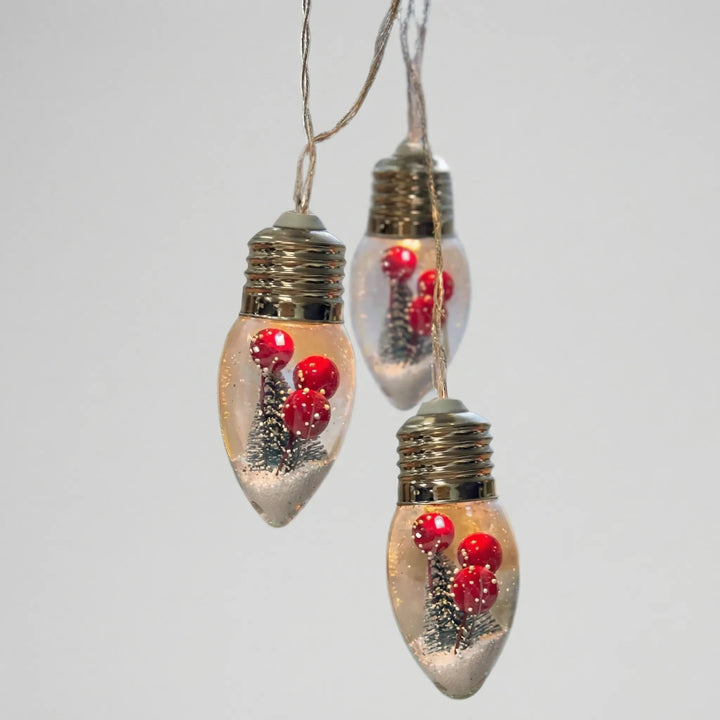 Globelit - Snow Globe Style LED String Lights