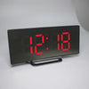 Curved LED Digital Alarm Clock