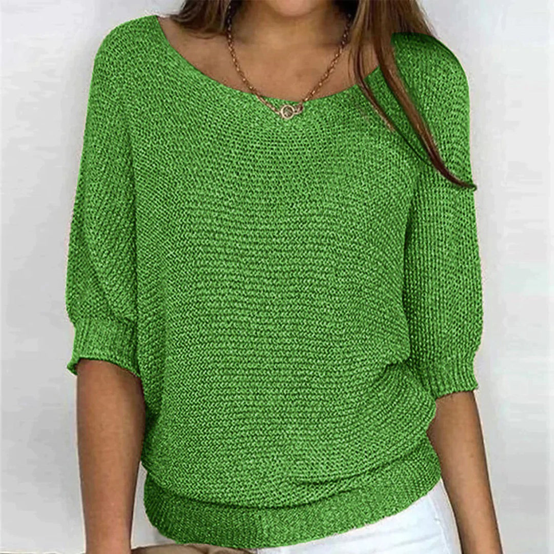 Solid Casual Oversize Sweater for Women