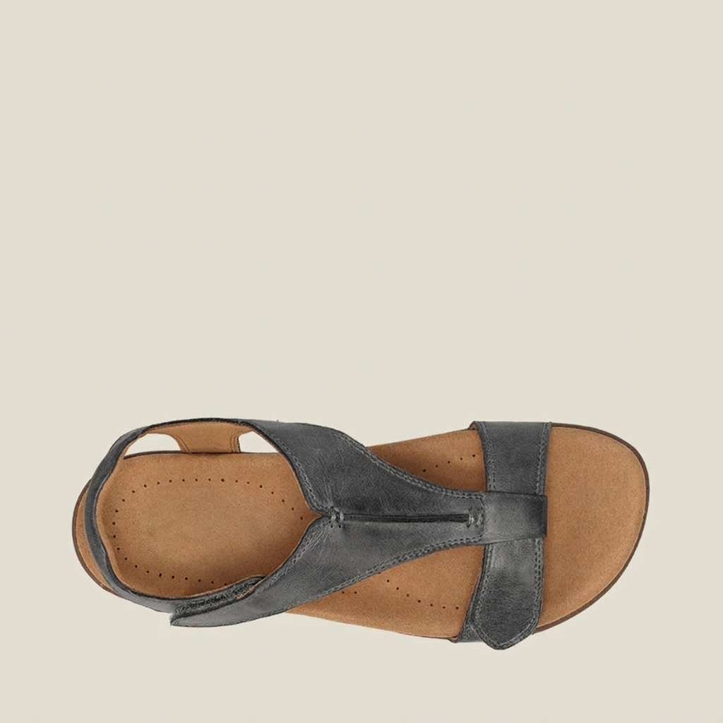 Women’s Platform Wedge Sandals with Velcro Straps