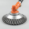 Heavy-Duty Wire Brush Trimmer Head