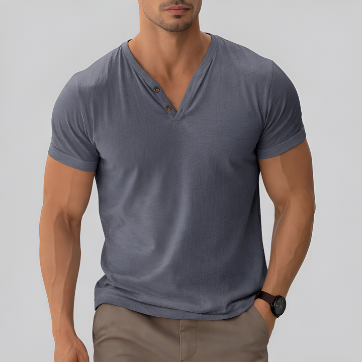 Classic V-Neck Shirt for Men