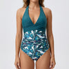 Halter Neck One-Piece Swimsuit for Women