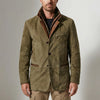 Heritage-Inspired Men's Button-Front Jacket