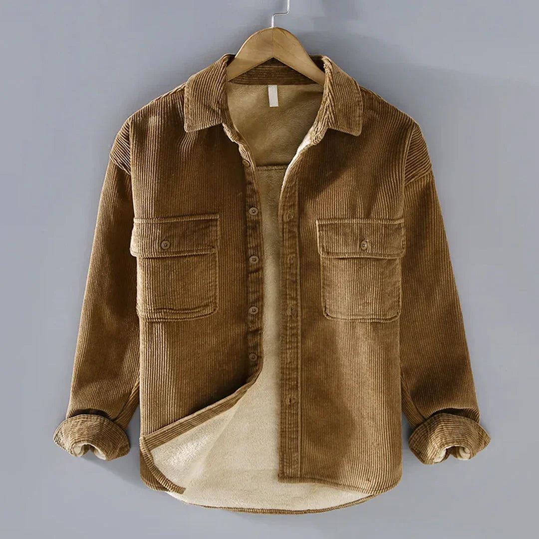 Warm Vintage Casual Jacket for Men