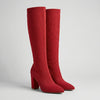 Knee-High Stretch Slip-On Boot