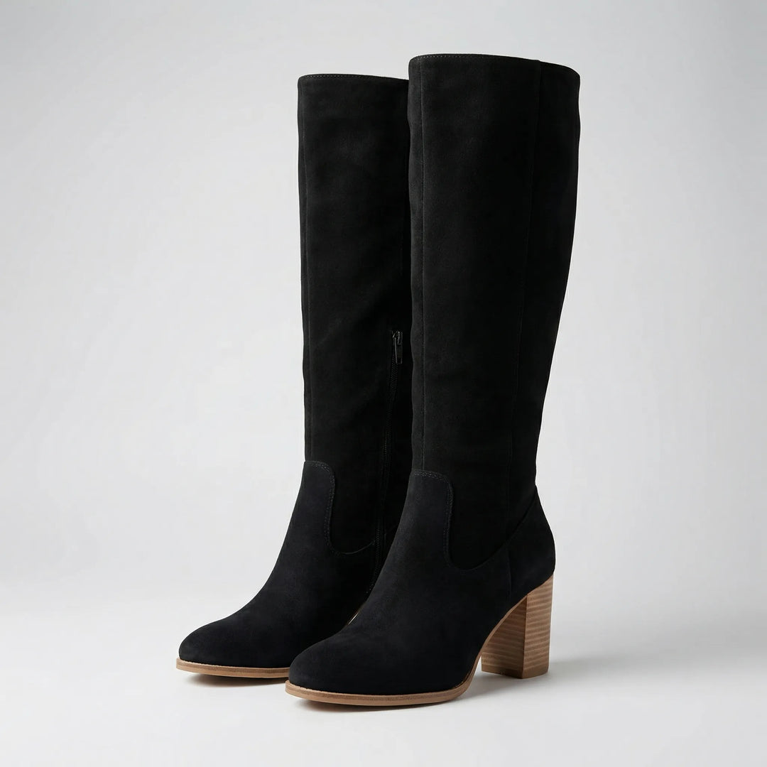 Kneeva - Knee-High Block Heel Boot