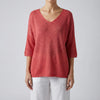 V-Neck Knit Top For Women