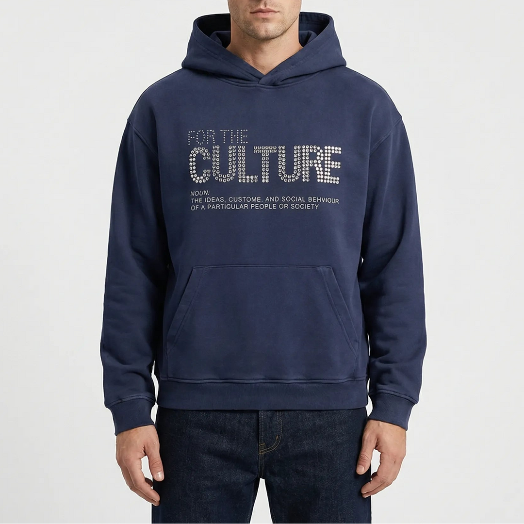 Kultivex - Oversized Graphic Pullover Hoodie