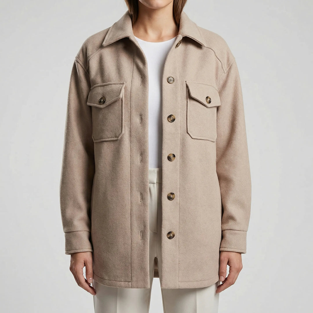 Laxelle - Oversized Drop-Shoulder Women's Shacket