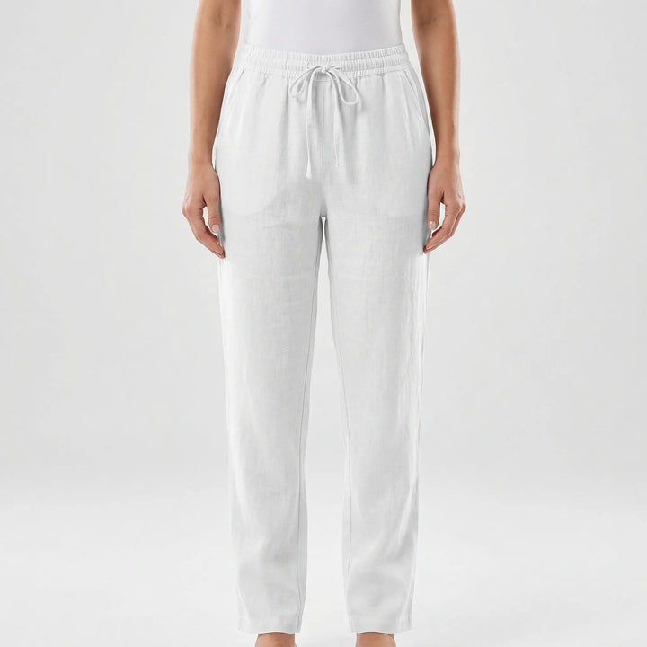 Linvara - Relaxed Fit Drawstring Waist Pants
