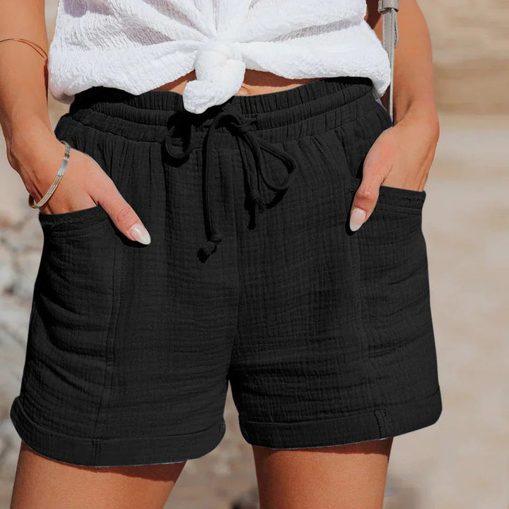 Drawstring Casual Shorts for Women