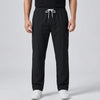 Straight-Leg Elastic Waist Trouser for Men