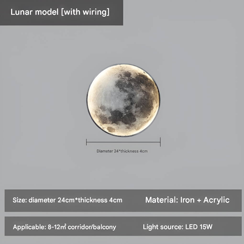 Magical Moon Lamp for an Enchanting Atmosphere