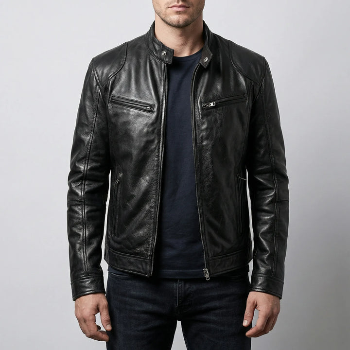 Maverik - Classic Zip-Up Moto-Style Jacket