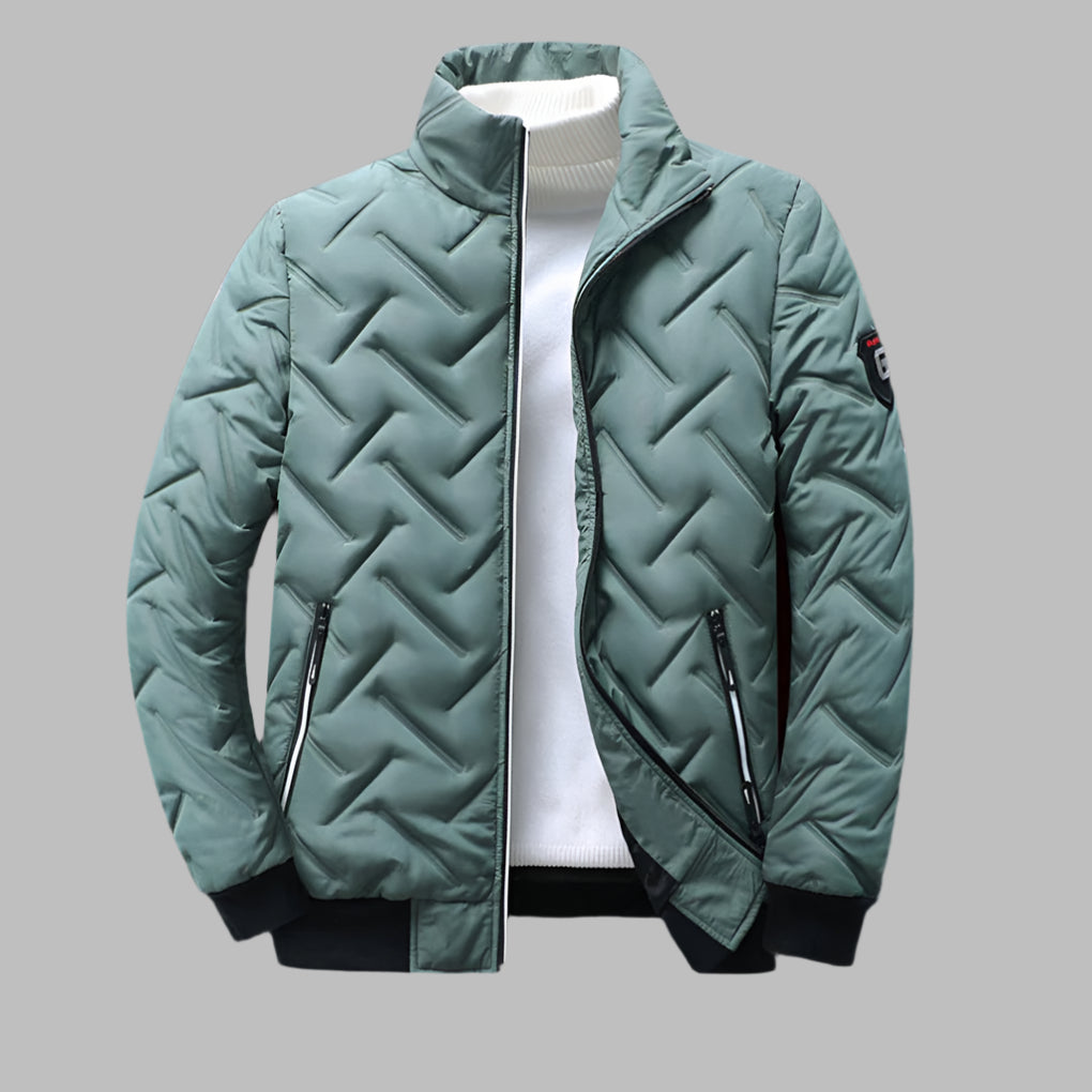 Full-Zip Windbreaker Jacket for Men