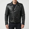 Asymmetrical Zip Biker Jacket