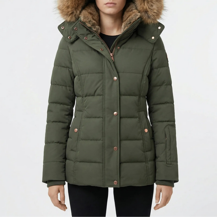 Nordluxe - Hooded Padded Women's Winter Jacket