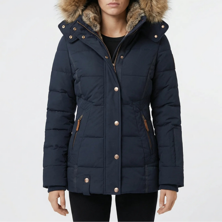 Nordluxe - Hooded Padded Women's Winter Jacket
