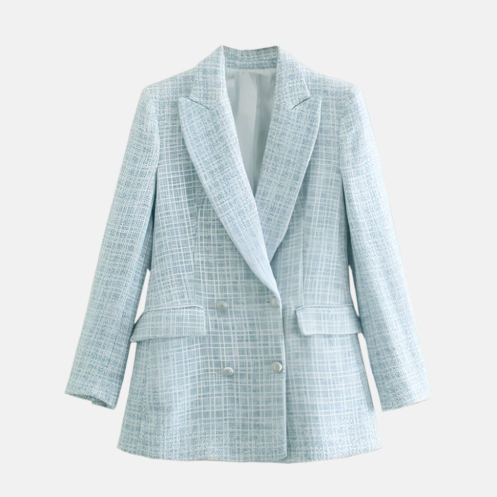Elegant Tweed Blazer for Women