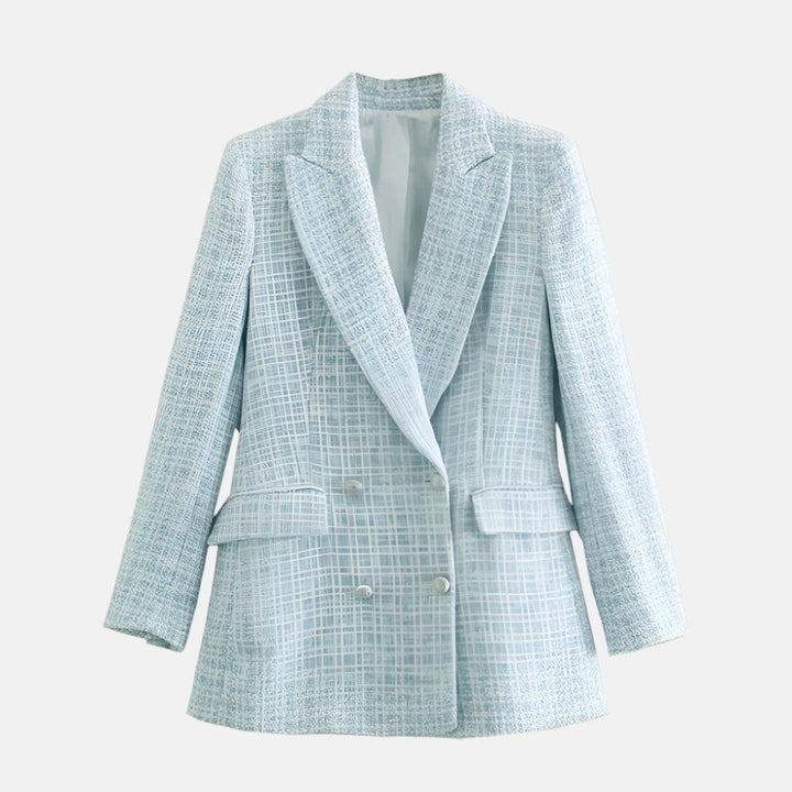 Elegant Tweed Blazer for Women