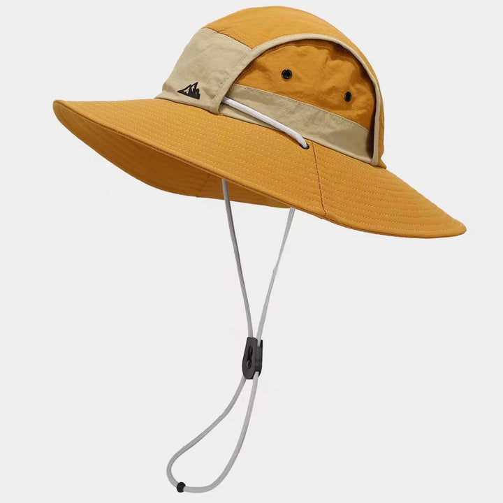 Outdoor sun cap with UV protection