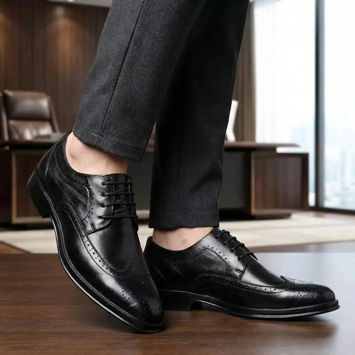 Oxbroque - Classic Brogue Oxford Dress Shoe
