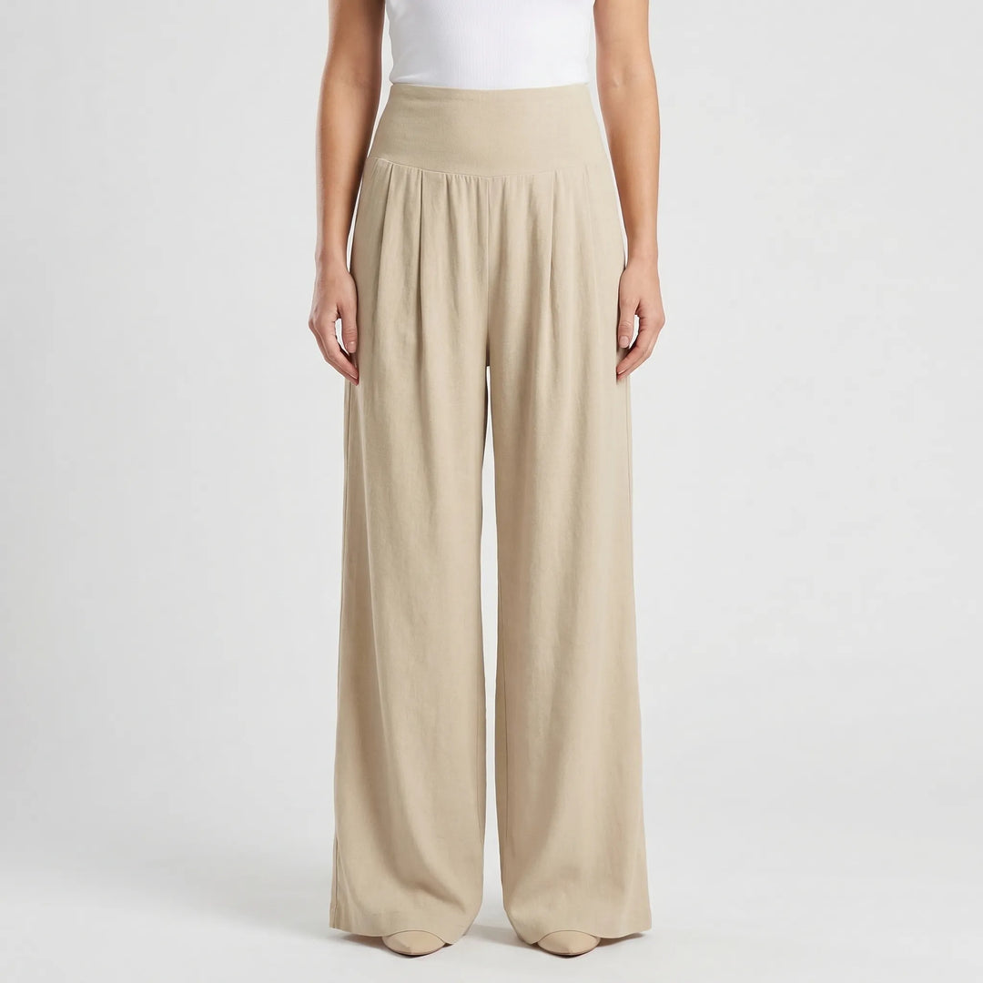 Palazzura - High-Waist Wide-Leg Palazzo Pant
