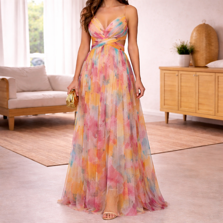 Women’s Sexy Hollow Out Maxi Dress