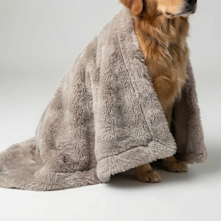Pawlux - Waterproof Faux Fur Pet Throw Blanket