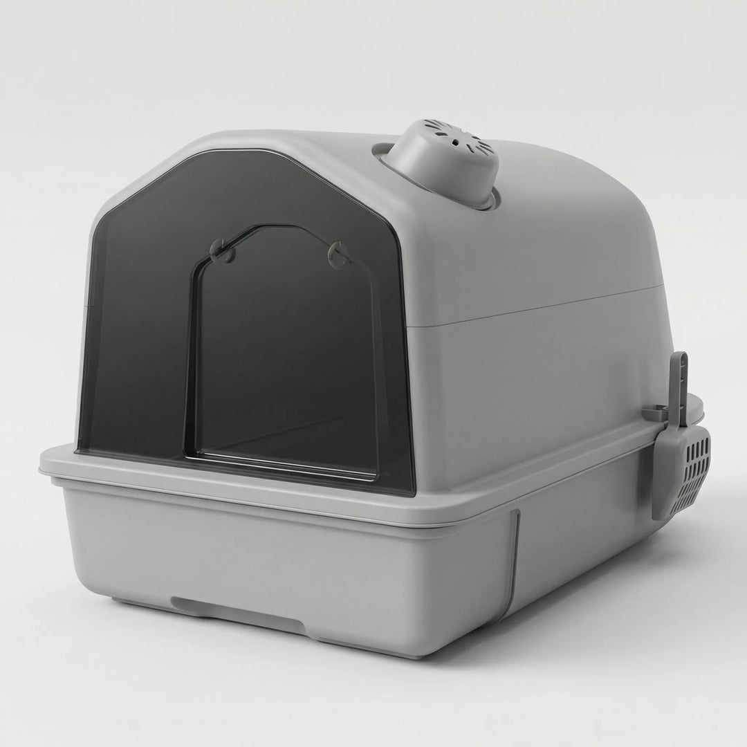 Pawvault - Fully Enclosed XL Cat Litter Box