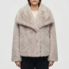 Semi-Fitted Faux Fur Winter Jacket