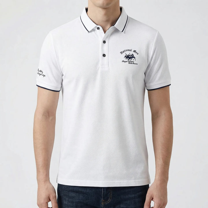 Polven - Short Sleeve Tailored Polo Shirt