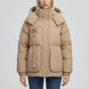 Quilted Hooded Puffer Jacket Women
