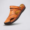 Closed-Toe Adjustable Strap Sandals for Men