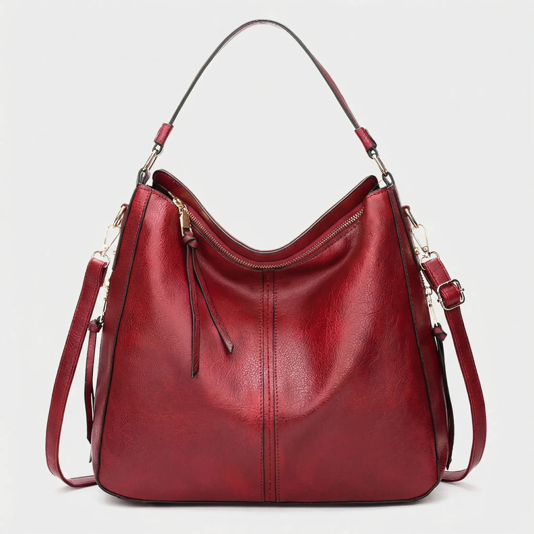 Satcheva - Spacious Hobo Shoulder Tote Bag