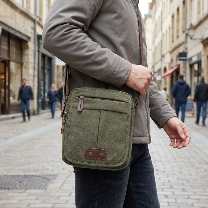 Satchvex - Compact Unisex Crossbody Shoulder Bag