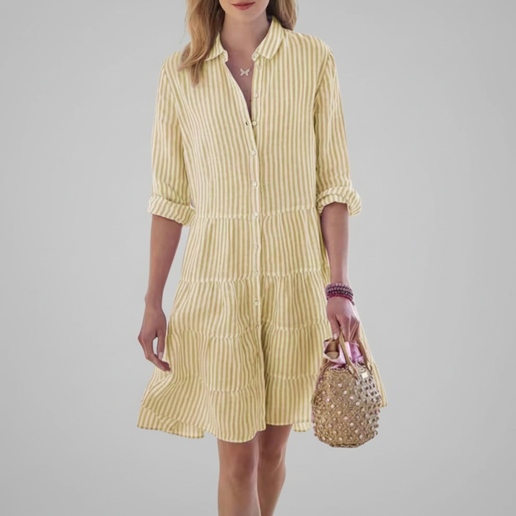 Casual Elegance Dress with a Breezy Tiered Silhouette