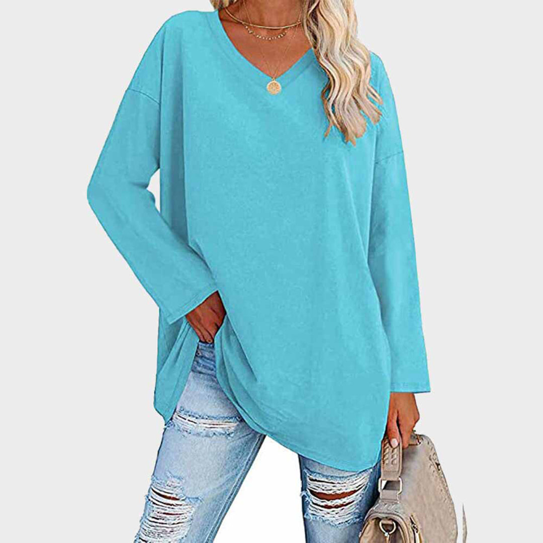 Elegant Long-Sleeve Top for Women