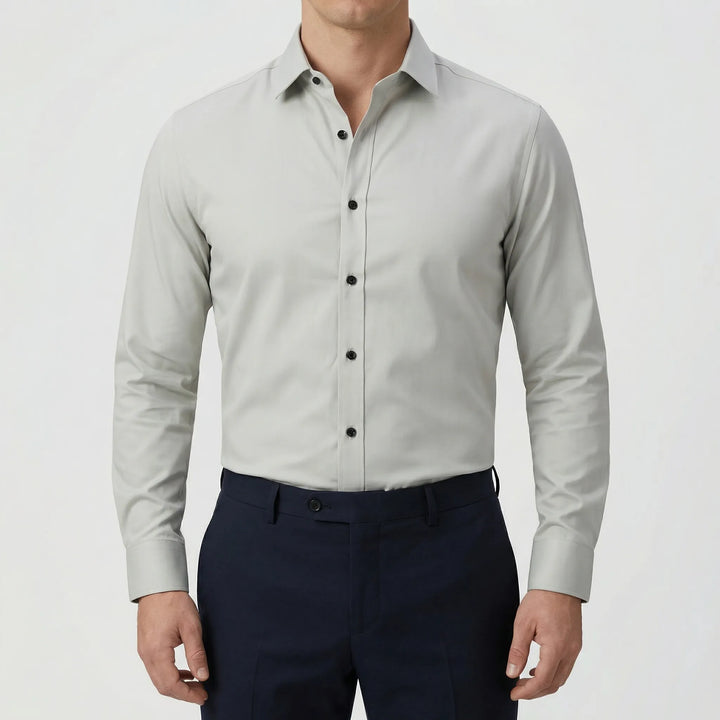 Slexon - Slim Fit Long Sleeve Dress Shirt