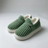 Plush-Lined Indoor Bootie Slipper for Women