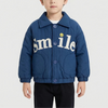 Quilted Kids Winter Jacket With Graphic