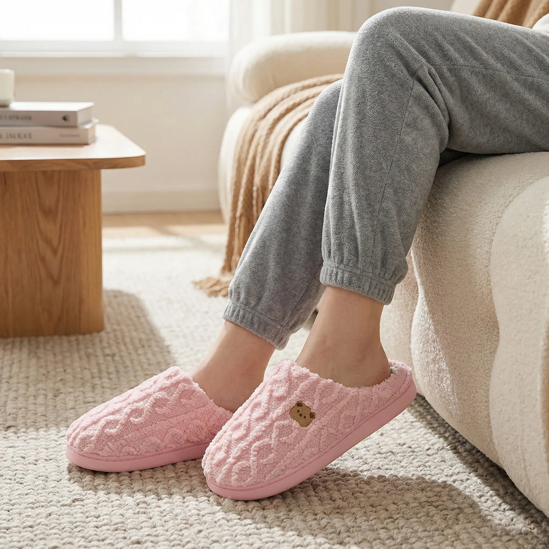 Snugglow - Plush Slip-On Indoor House Slipper