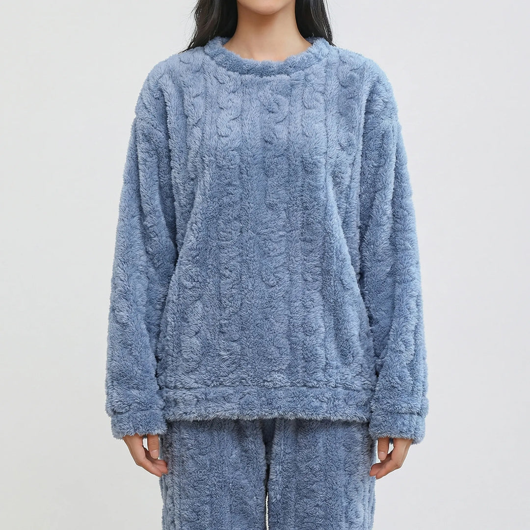 Snuglora - Matching Fleece Pullover Pajama Set