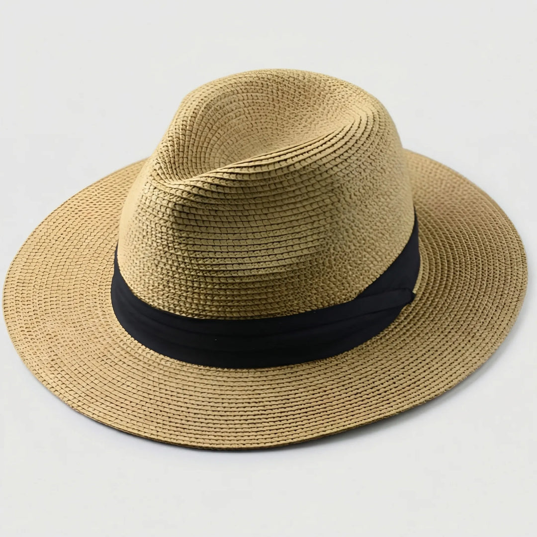Solatra - Wide-Brim Fedora-Style Sun Hat