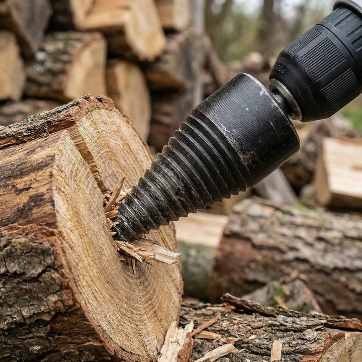 Splitrix - 32mm Cone Drill Wood Splitter