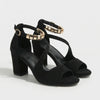 Open-Toe Block Heel Sandal